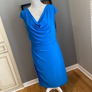 Dressbarn blue dress, size 16